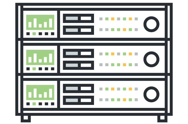 Collocation hosting service at Cantey's SOC 2 Type II Datacenter