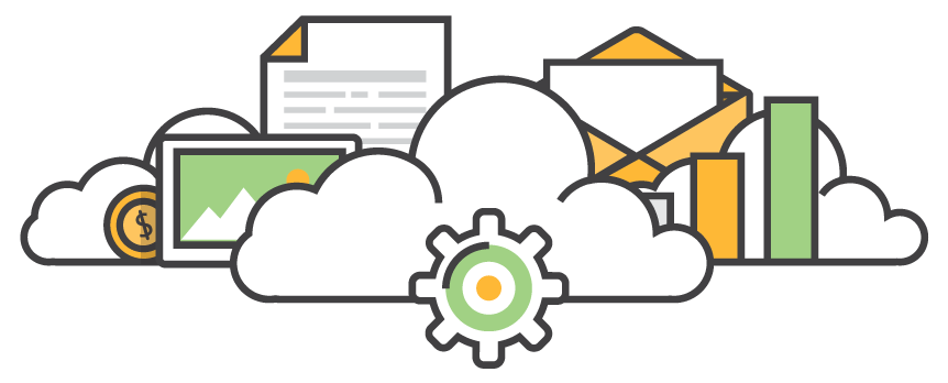 Shared cloud hosting storage for small organizations